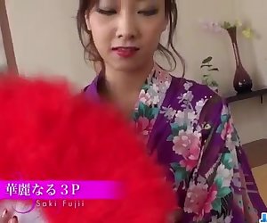 Saki Fujii acts nasty on man┤s dick in dirty porn show